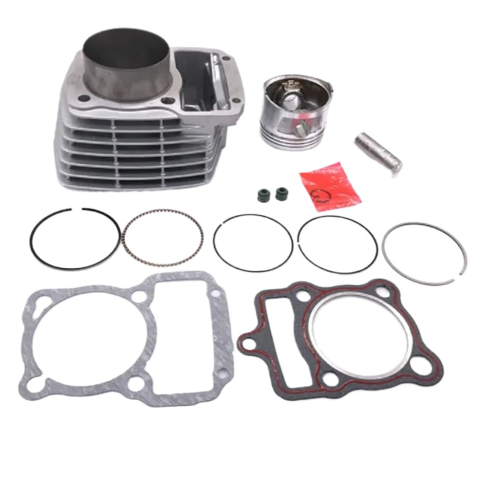 150cc Motorrad Zylinder Kit mit 62mm Bohrung Kolbenring Werkzeug und Dichtungssatz kompatibel mit CG150 ATV Beach Motor Motorersatz von HRNJX