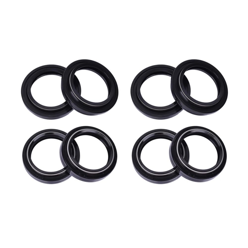 41x53x8 Kompatibel mit GSF400 GS500 GSX600 GSX600F GSX DR650 Gabel Öl Dichtung 41 53 Staub Dichtung(4pcs seal 4pcs cover) von HRNJX