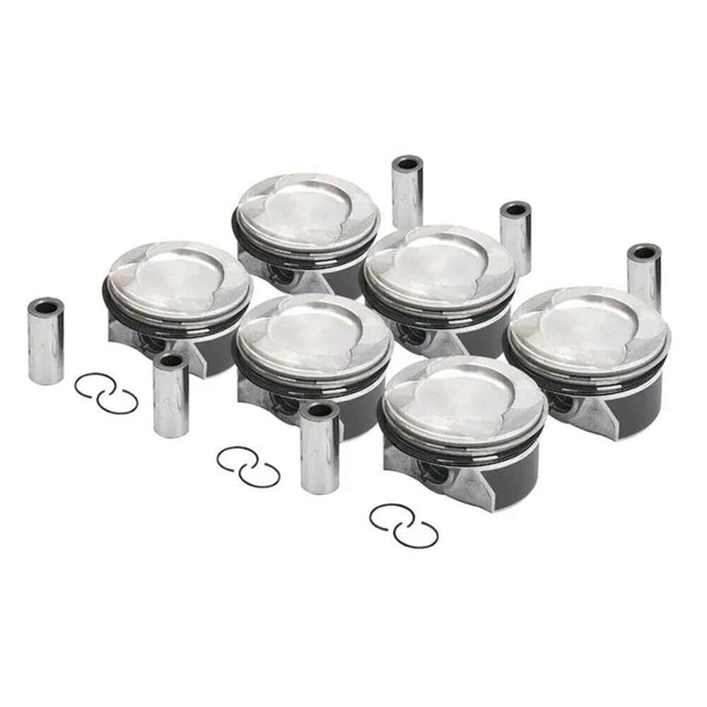 6PC Kolbenringe Set 276 030 07 00 276 030 65 17 Φ88mm Kompatibel mit W205 W212 X166 E400 M276 3,0 T Motor Auto Teile von HRNJX