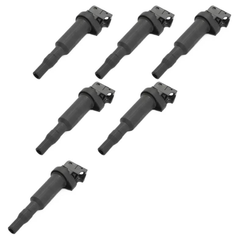 6PCS Zündspule Mit Stecker Boot Kompatibel Mit 128i 335is 528i Ersatzteile 12138647689 12138616153 Auto Auto Zubehör von HRNJX