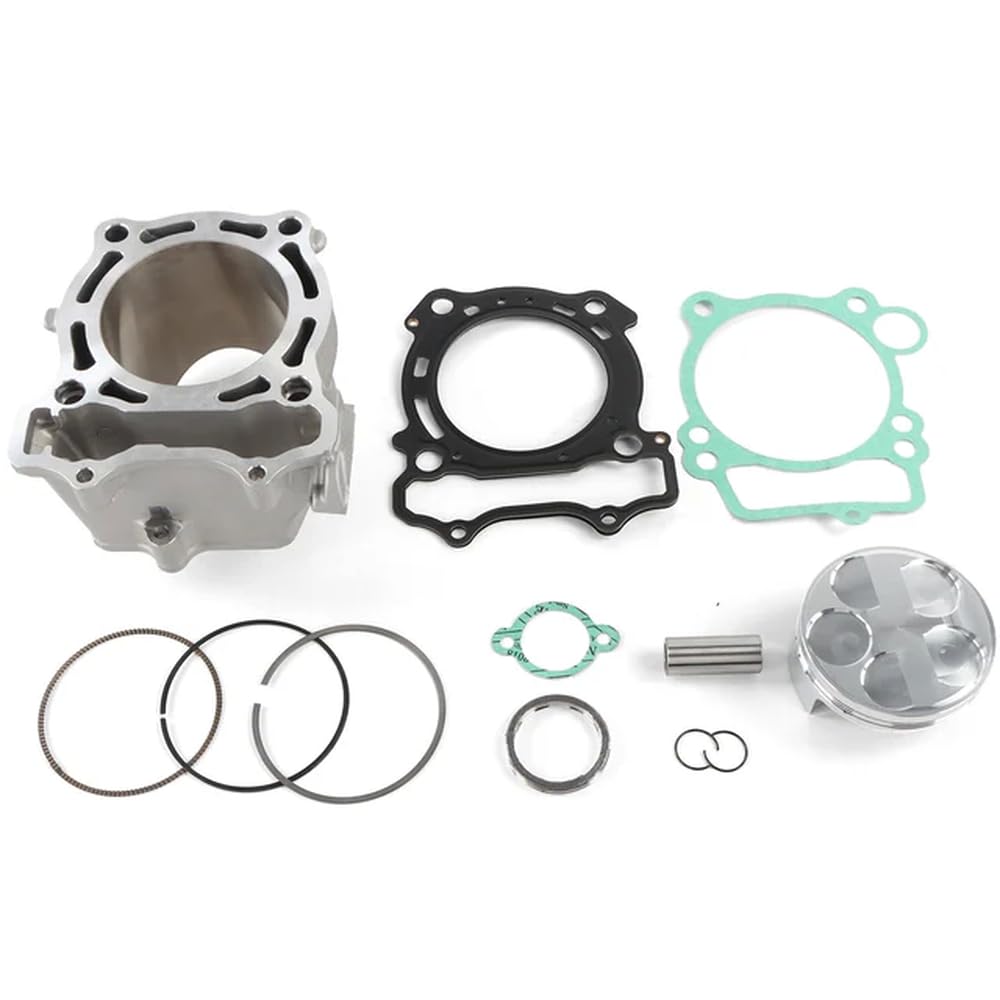 77-mm-Zylinder- und Kolbenringsatz, kompatibel mit Motorradteilen WR250F YZ250F 2001–2013, 5XC-11311-20-00 von HRNJX