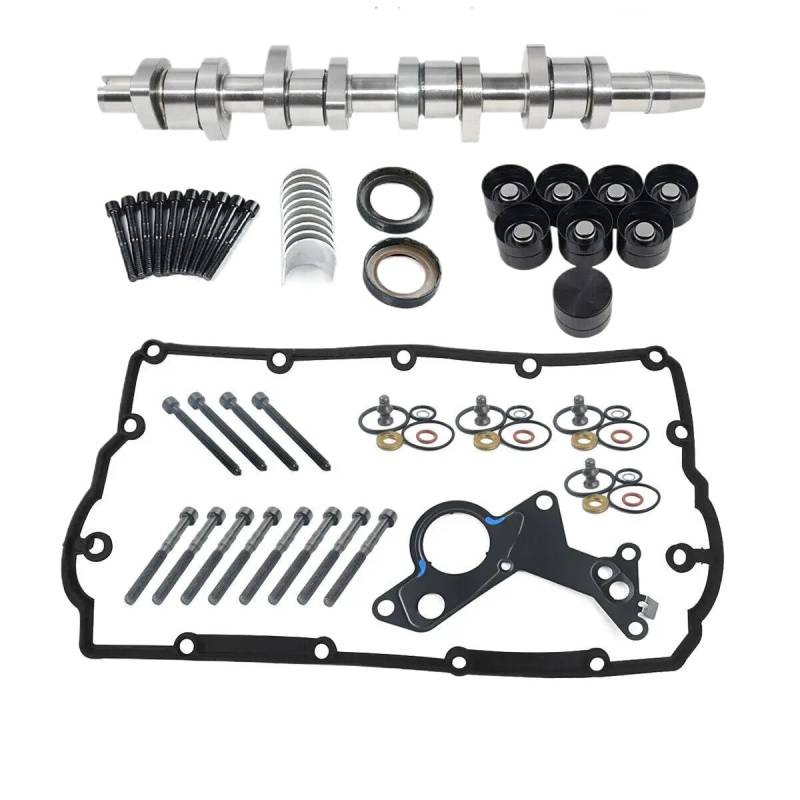 AP01 BRM Nockenwellensatz mit Heberlagerdichtungen, kompatibel mit MK5 2005 bis 2006 1.9 TDI-Motor 038109309B 038109309A von HRNJX