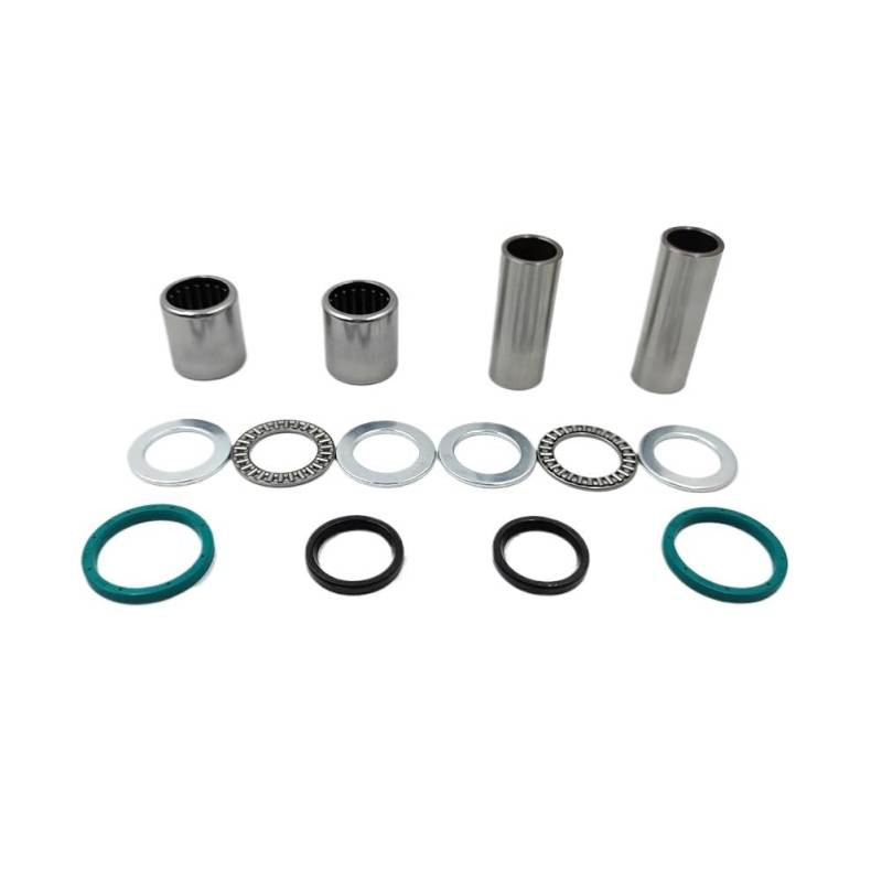 Axial-Nadel-Flachrollenlager mit Unterlegscheiben, kompatibel mit CRF250R CRF450R, Motorrad-Schwingen-Öldichtungssatz, Wartungsteile(Swing ARM Kit) von HRNJX