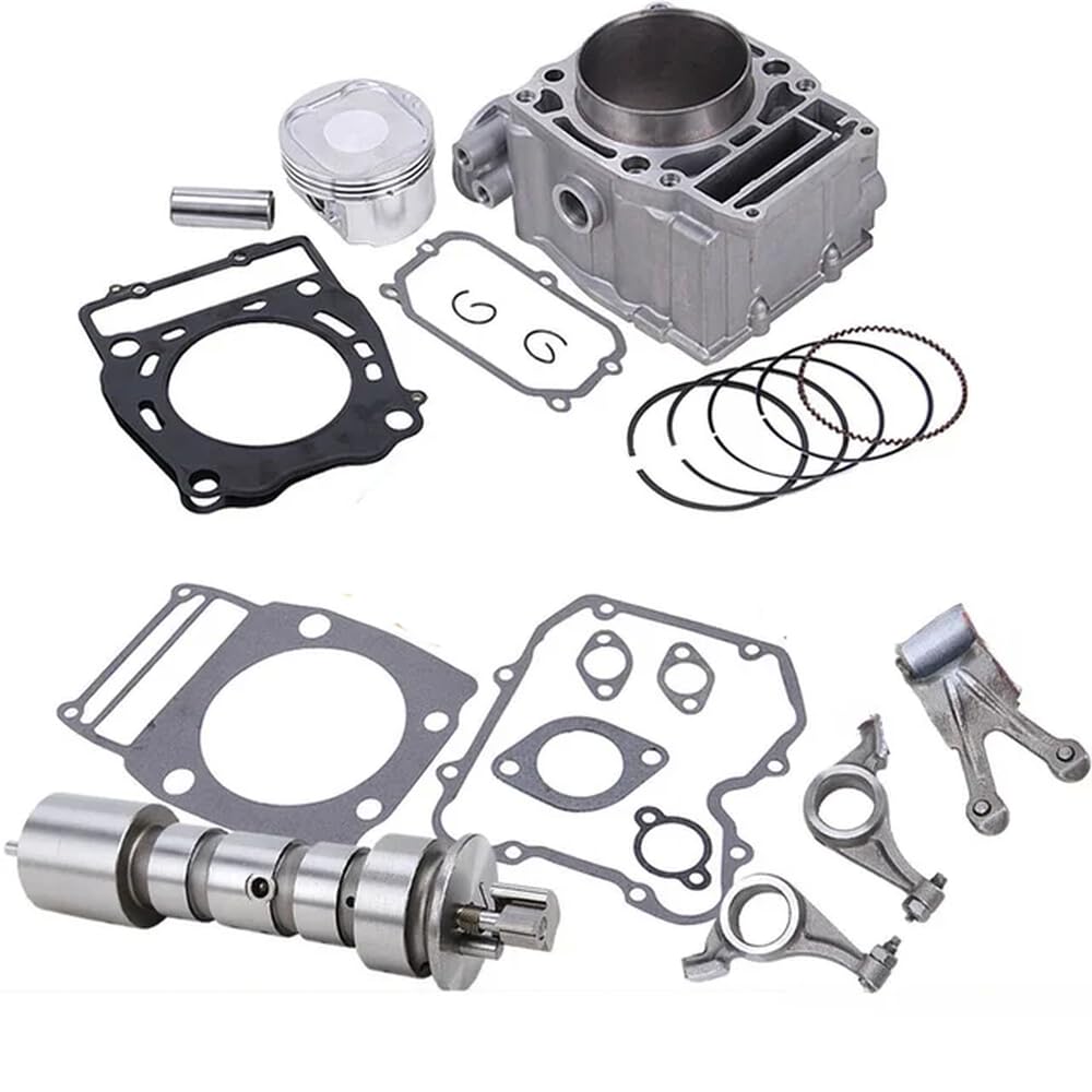 Big Bore Motorrad-Kit-Set, kompatibel mit 500 92 mm, inklusive Zylinder-Kolbenring-Dichtung, kompatibel mit Moto-Motorzubehör von 1996 bis 2012 von HRNJX