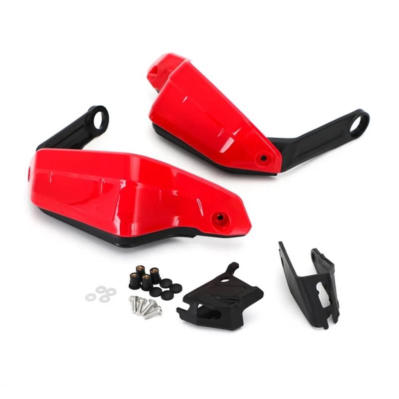 Handschutzschutz Kompatibel mit XL750 Transalp Motorradteile 2023 2024(Red) von HRNJX