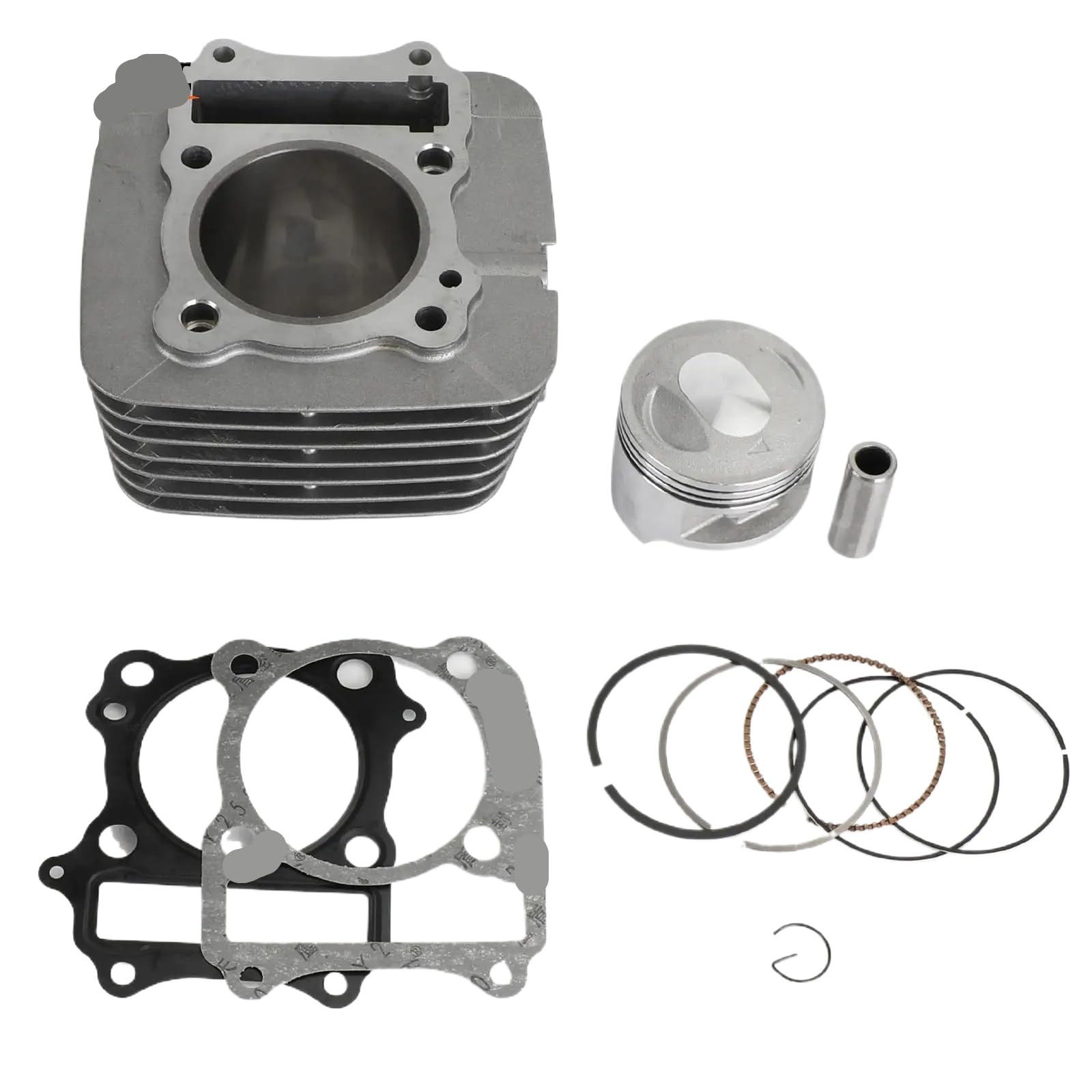 Kolbenendsatz Kompatibel mit DR200 SE DF200 RV200 VanVan SP200, kompatibel mit DR200SE RV200-Modellen von HRNJX