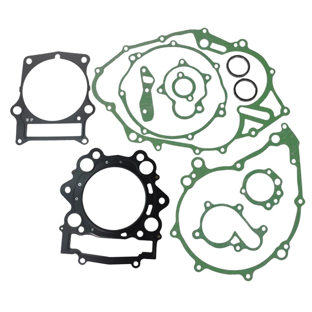 Kompletter Dichtungssatz, kompatibel mit XT660 XT660R XT660X 2004–2011 MT03 MT-03 2006–2012, einschließlich vollständigem Generator-Kurbelgehäuse-Kupplungsdeckel-Zylinder von HRNJX