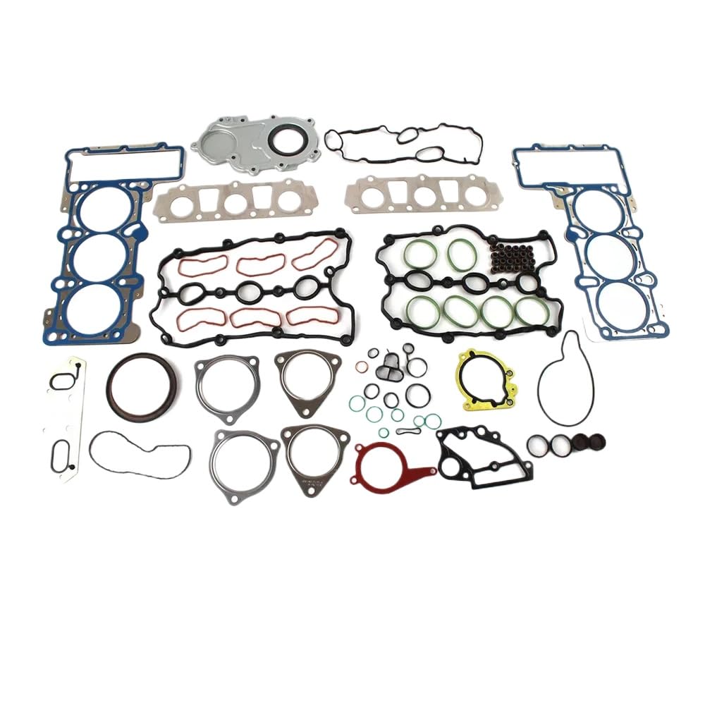 Motor-Zylinderkopf-Dichtungs-Umbausatz, kompatibel mit A4 Q5 Q7 S4 S5 V6 3.0L Gas CTUB CJT 3.0 L von HRNJX