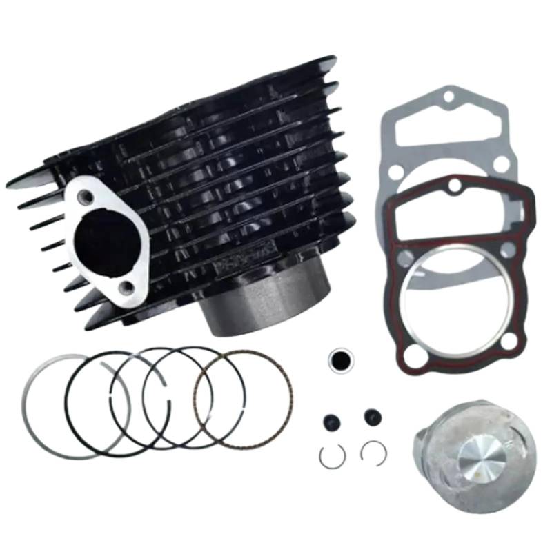 Motorrad Motor Zylinder Kit 65,5mm Kompatibel mit Italika 250SZ 250Z Kompatibel Mit 2017 2018 2019 Modelle Zubehör Teile von HRNJX