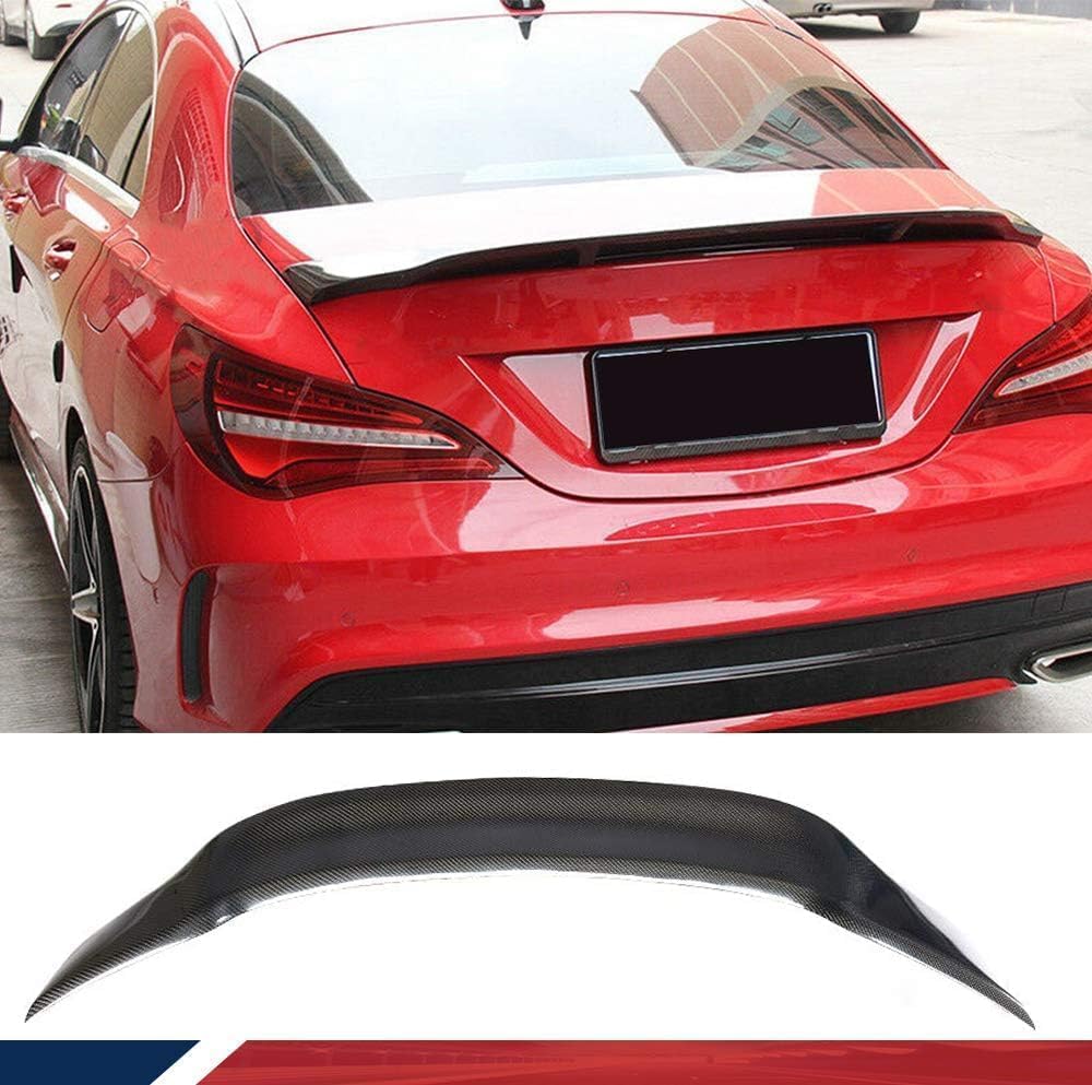 Auto Heckspoiler Heckflügel für Mercedes Benz CLA Class CLA180 CLA200 AMG Sedan 2013-2018 2019, Heckspoiler Auto Heckflügel-Dekoration Spoilerflügel, Auto Schwanzflügel Dekoration von HRPOEW