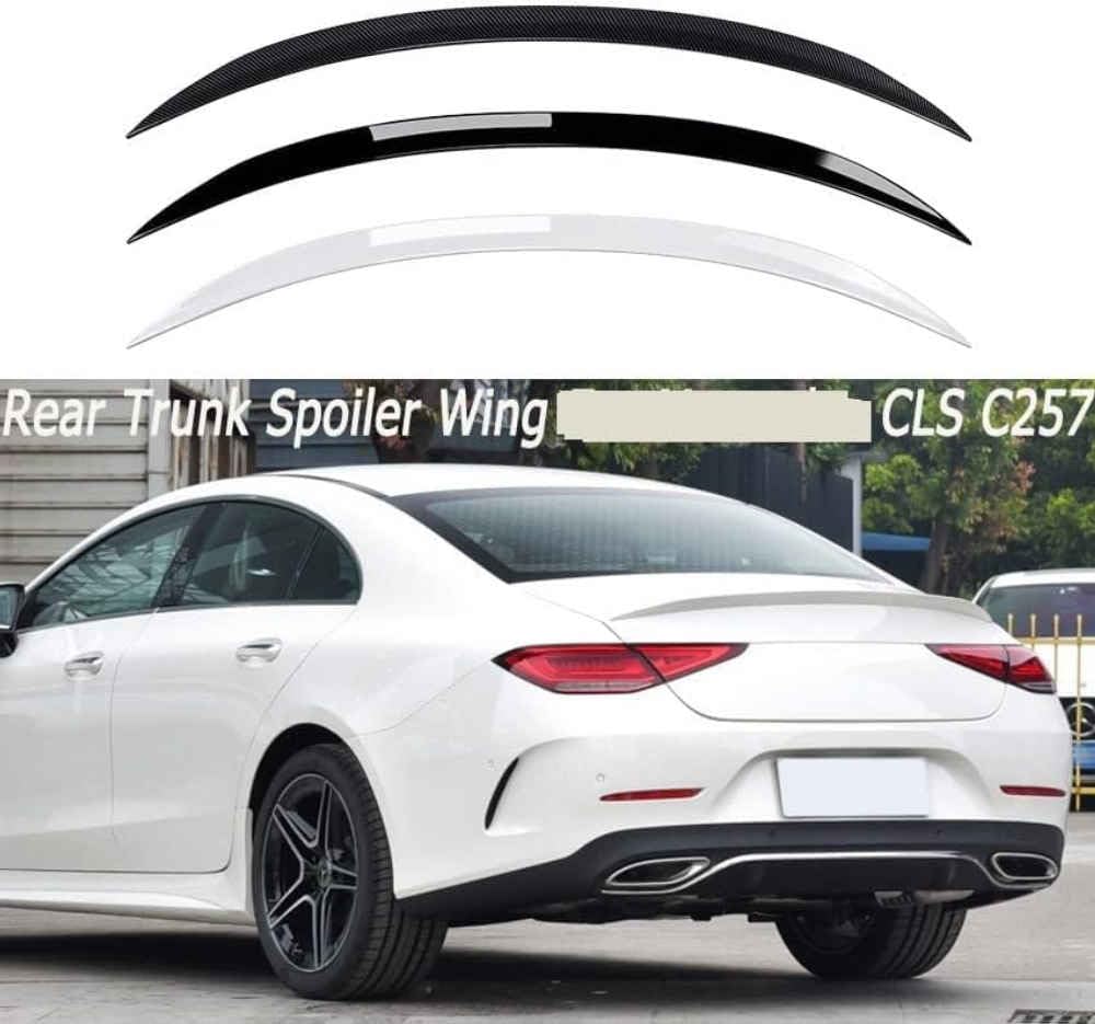 Auto Heckspoiler Heckflügel für Mercedes Benz CLS C257 CLS220 260 300 350 400 CLS53 AMG-Aspect Fibre de Carbone, Heckspoiler Auto Heckflügel-Dekoration Spoilerflügel, Auto Schwanzflügel Dekoration von HRPOEW