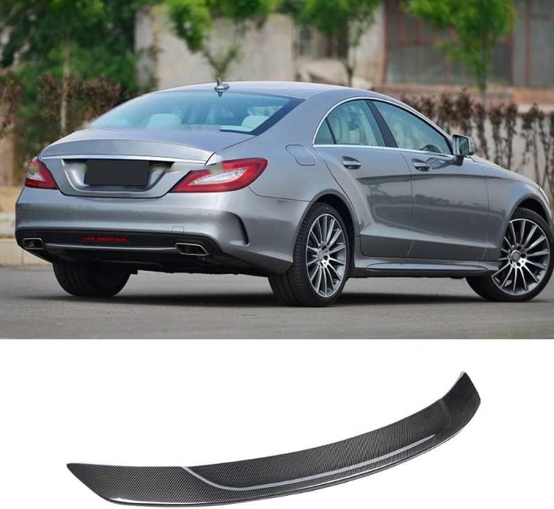 Auto Heckspoiler Heckflügel für Mercedes Benz CLS Class CLS400 CLS500 AMG Sedan 2012-2017, Heckspoiler Auto Heckflügel-Dekoration Spoilerflügel, Auto Schwanzflügel Dekoration von HRPOEW