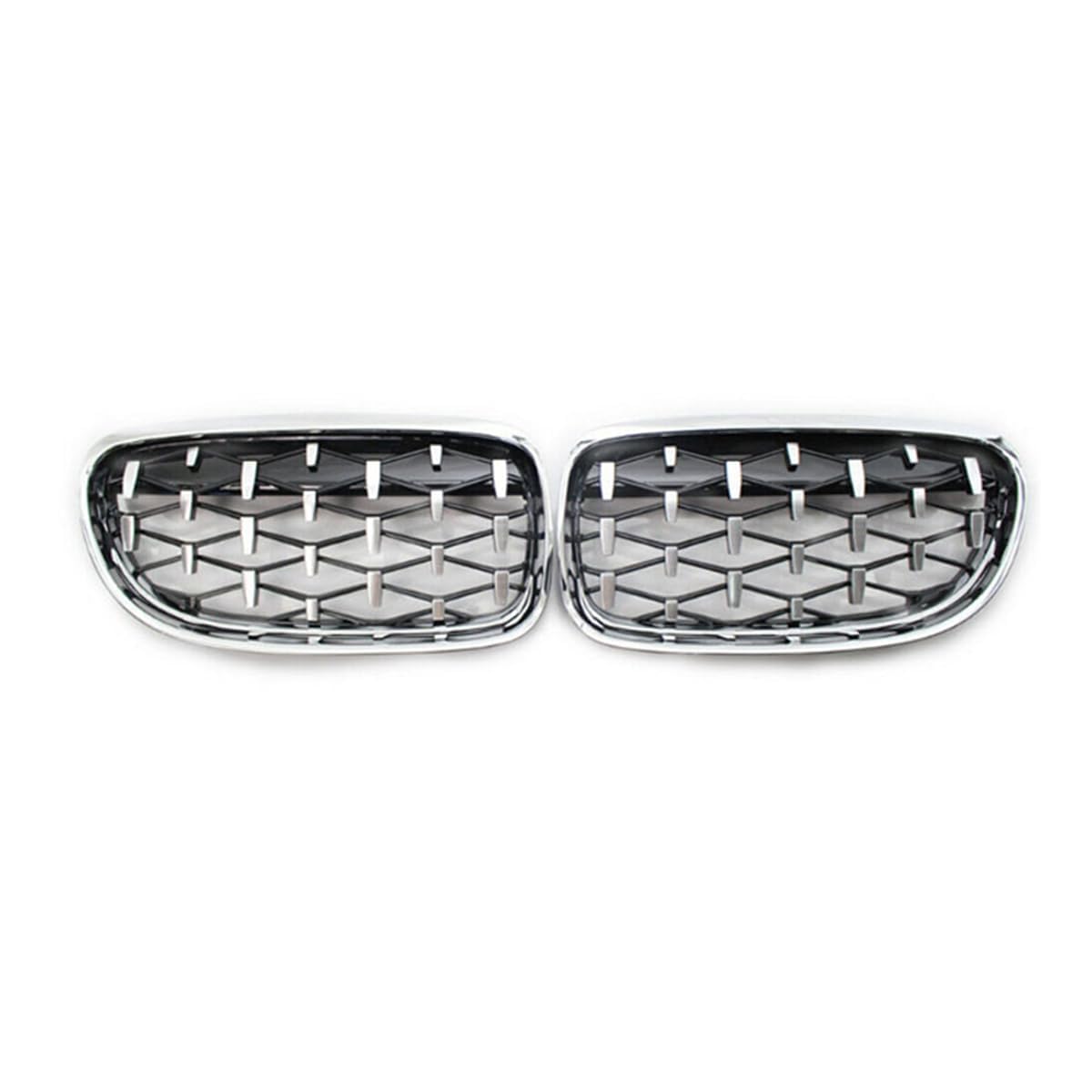 Kühlergrill für BMW 3 Series E90 E91 2009-2011,A Verschleißfest Wetterfest und Langlebig Sport Stil Autoersatzteile Dauerhaft Grill,normal-G von HRPOEW