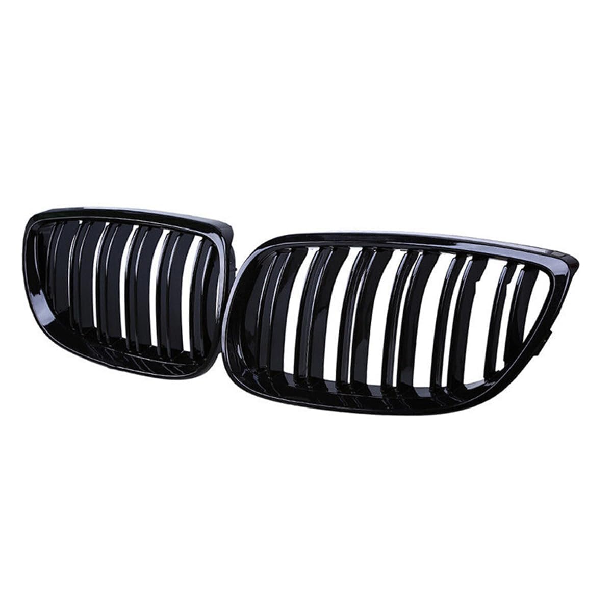 Kühlergrill für BMW 3 Series E92 M3 2006-2009,B Verschleißfest Wetterfest und Langlebig Sport Stil Autoersatzteile Dauerhaft Grill,normal-D von HRPOEW