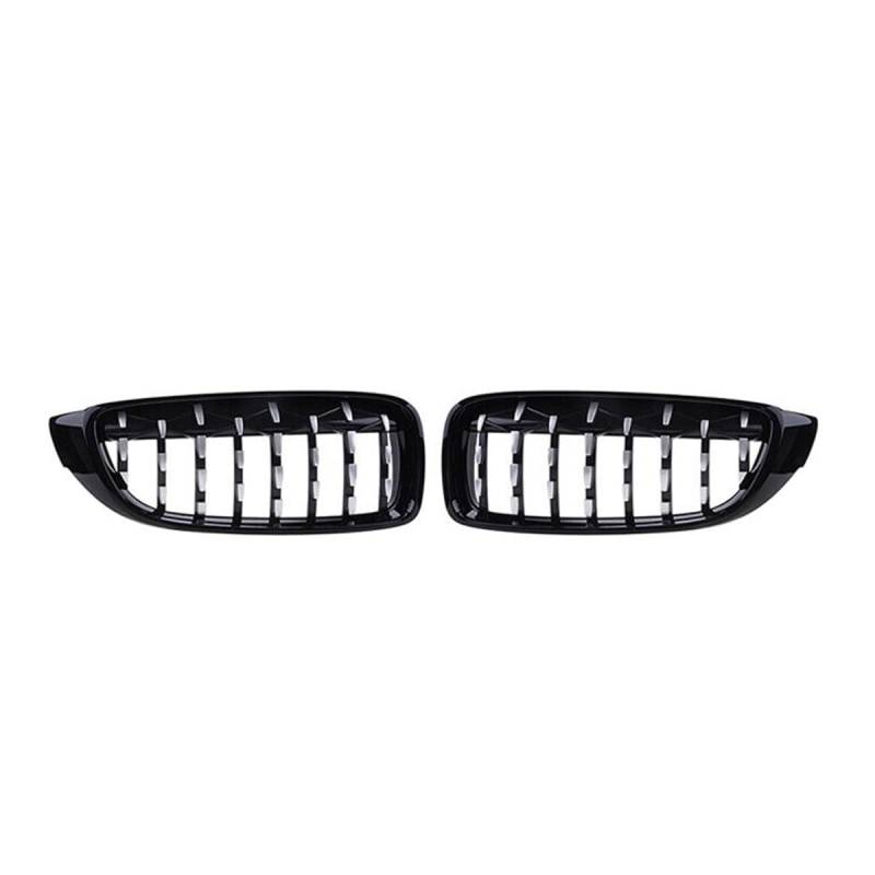 Kühlergrill für BMW 4 Series F32 F36 M3 F80 M4 F82 2013-2018,F Verschleißfest Wetterfest und Langlebig Sport Stil Autoersatzteile Dauerhaft Grill,normal-B von HRPOEW