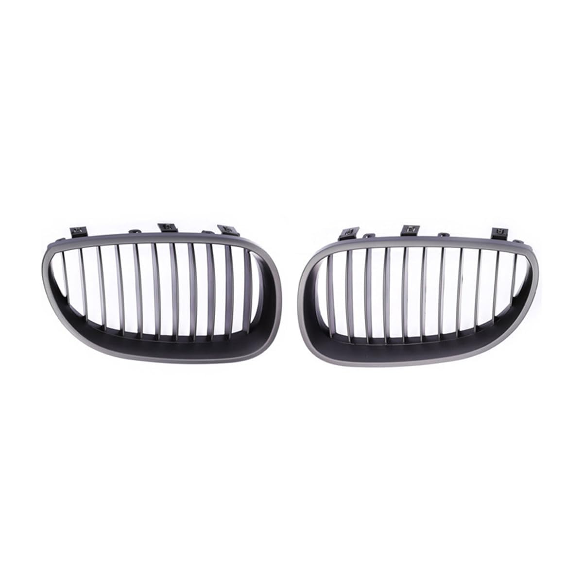 Kühlergrill für BMW 5 Series E60 E61 2004-2010,G Verschleißfest Wetterfest und Langlebig Sport Stil Autoersatzteile Dauerhaft Grill,normal-B von HRPOEW