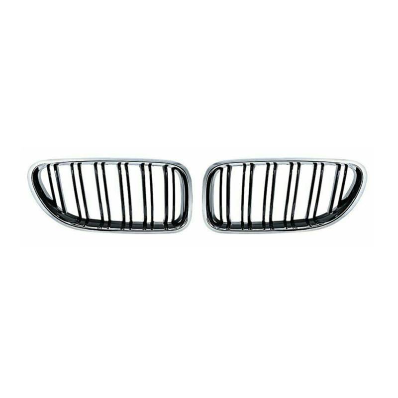 Kühlergrill für BMW 6 Series F06 F12 F13 2012-2016,B Verschleißfest Wetterfest und Langlebig Sport Stil Autoersatzteile Dauerhaft Grill,normal-A von HRPOEW