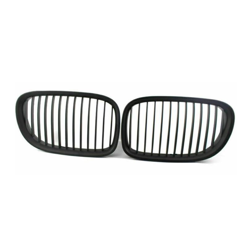 Kühlergrill für BMW 7 Series F02 2009-2015,E Verschleißfest Wetterfest und Langlebig Sport Stil Autoersatzteile Dauerhaft Grill,normal-B von HRPOEW