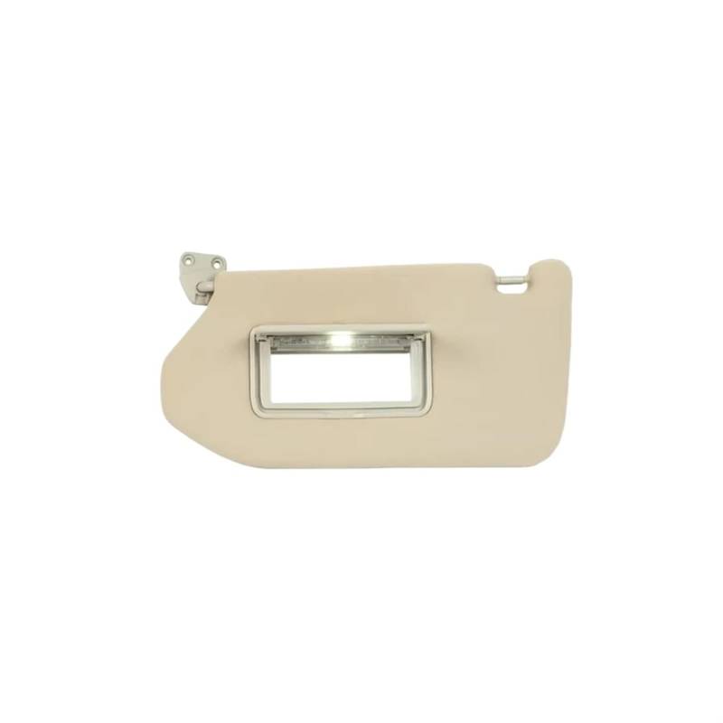 Sonnenblende für Sicheres Fahren Compatible für Nissan Pathfinder Indonesia R52 2012 2013 2014 2015 2016 2017 2018 2019, Blendfreier Schutz und Klare Sicht in Jeder Situation,B/Beige Left von HRPOEW