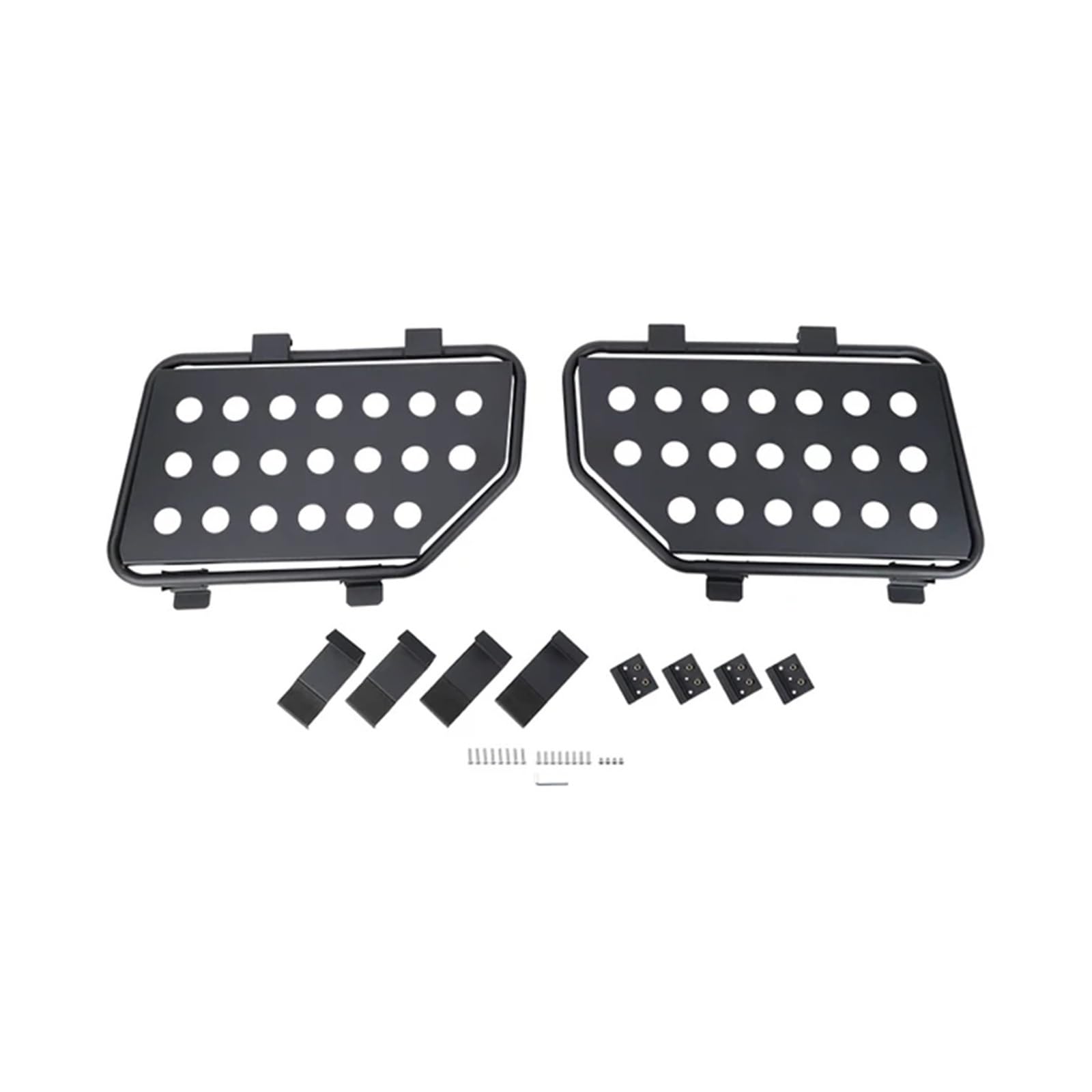 Auto-Heckscheibenglas-Panzerungsschutzrahmen Kompatibel for Suzuki Jimny 2007 2008 2009 2010 2011 2012 2013 2014 2015 2016 2017(Black B) von HRPPFGFWP