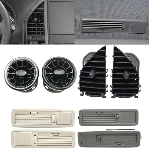 Auto AC Klimaanlage Lüftungsgitter Auto Front Armaturenbrett Hinten Klimaanlage Entlüftung Dach A/C Grille Outlet Für Benz Für Vito Für Metris Für V250 Für V260 2015-2023 von HRTLSS