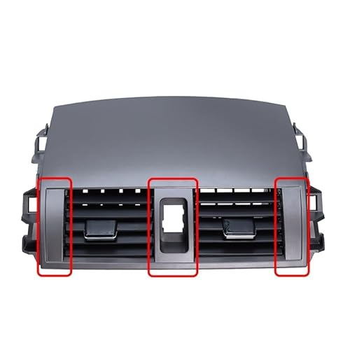 HRTLSS Auto AC Klimaanlage Lüftungsgitter Auto A/C Klimaanlage Air Vent Outlet Panel Kühlergrill Abdeckung Für Toyota Für Corolla Für Altis Für E15 2007 2008 2009 2010 2011 2012 2013 von HRTLSS