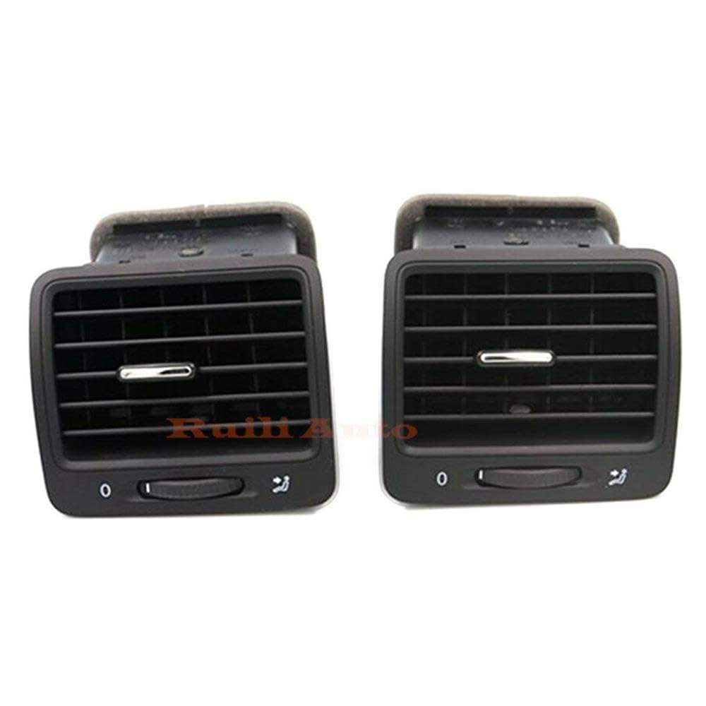 HRTLSS Auto AC Klimaanlage Lüftungsgitter Auto Armaturenbrett Air Outlet Vent Klimaanlage Outlet Klimaanlage Für Für Jetta Für MK5 2006 2007 2008 2009 2010 2011 von HRTLSS