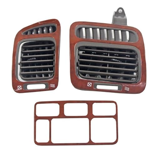 HRTLSS Auto AC Klimaanlage Lüftungsgitter Auto LHD Innenraum A/C Air Vent Straf Insekten Ersatz Für Toyota Für Land Für Cruiser Für LC100 1997-2007 von HRTLSS