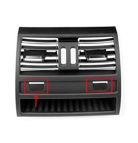 HRTLSS Auto AC Klimaanlage Lüftungsgitter Auto-Lüftungsgitterabdeckung Für Die Hintere Mittelkonsole Der Für 5er-Serie Für F18 2010 2011 2012 2013 2014 2015 2016 von HRTLSS