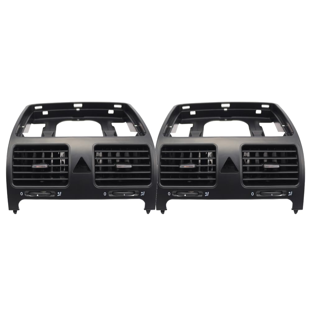 HRTLSS Auto AC Klimaanlage Lüftungsgitter Auto Vorne Zentral Links Rechts Klimaanlage Vent Outlet Panel Armaturenbrett Für Für Jetta Für MK5 2006 2007 2008 2009 2010 2011 von HRTLSS