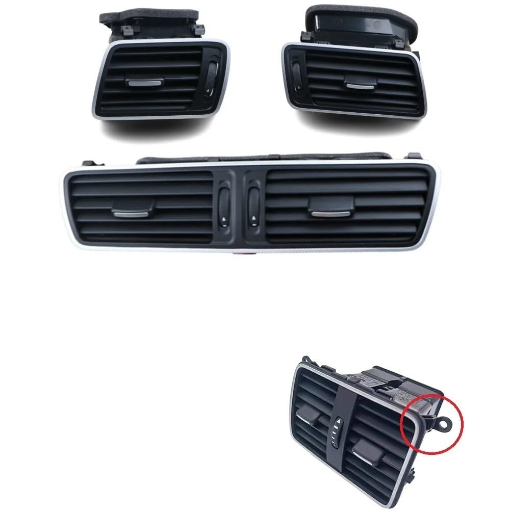 HRTLSS Auto AC Klimaanlage Lüftungsgitter Für Für Passat Für CC Für B6 Für B7 Für R36 Auto LHD Dashboard Klimaanlage Outlet Vent von HRTLSS