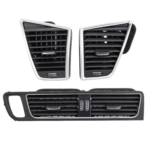 HRTLSS Auto AC Klimaanlage Lüftungsgitter Für Q5 2009 2010 2011 2012 2013 2014 2015 2016 2017 2018 Auto Klimaanlage Vent Rahmen Auto Dashboard AC Air Vent Grill von HRTLSS