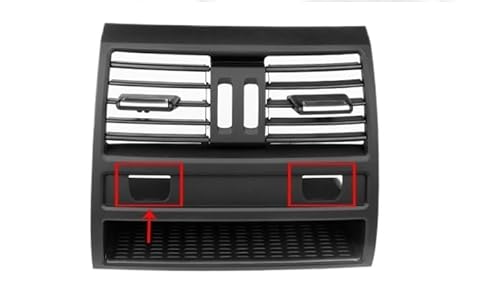 HRTLSS Auto AC Klimaanlage Lüftungsgitter Kühlergrill Für Die Hintere Klimaanlage Für 5er-Serie Für F10 Für 520i Für 523i Für 525i Für 528i Für 535i 2010–2017 von HRTLSS