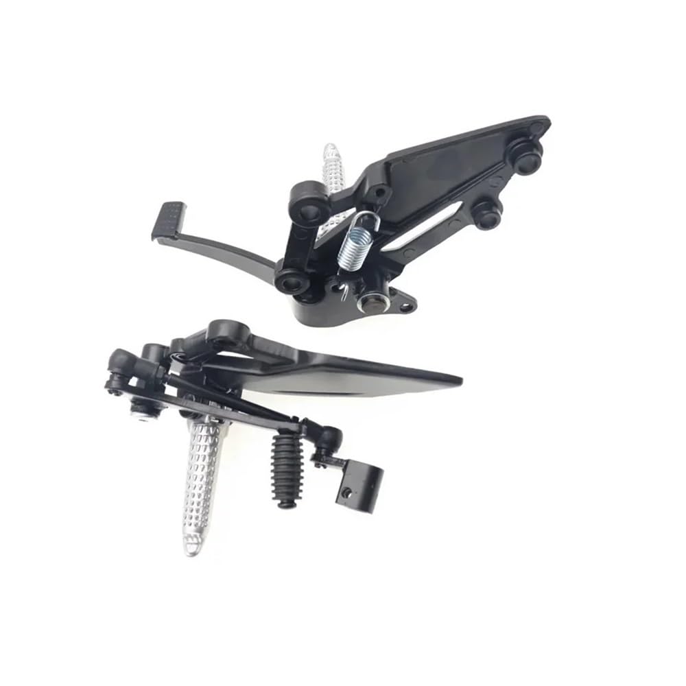 HRTLSS vordere Fußrasten 2X Motorrad Schalthebel Frontset Fuß Peg Halterung Fußstütze Pedal Shifter Für K&awasaki Für Ninja 300/250/R Z250 Z300 EX250 von HRTLSS