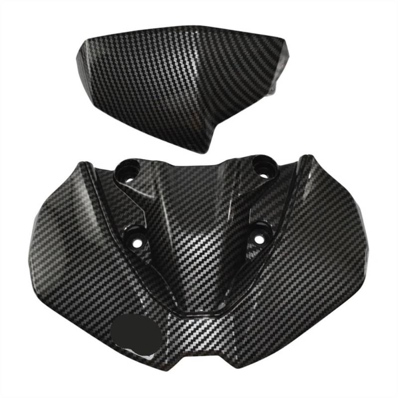 Motorrad Windschutz Frontscheibe Windschutzscheibe Windabweiser Bildschirm Spoiler Verkleidung für Y&AMAHA MT-09 MT09 SP V2 2018 2019 2020 von HRTLSS