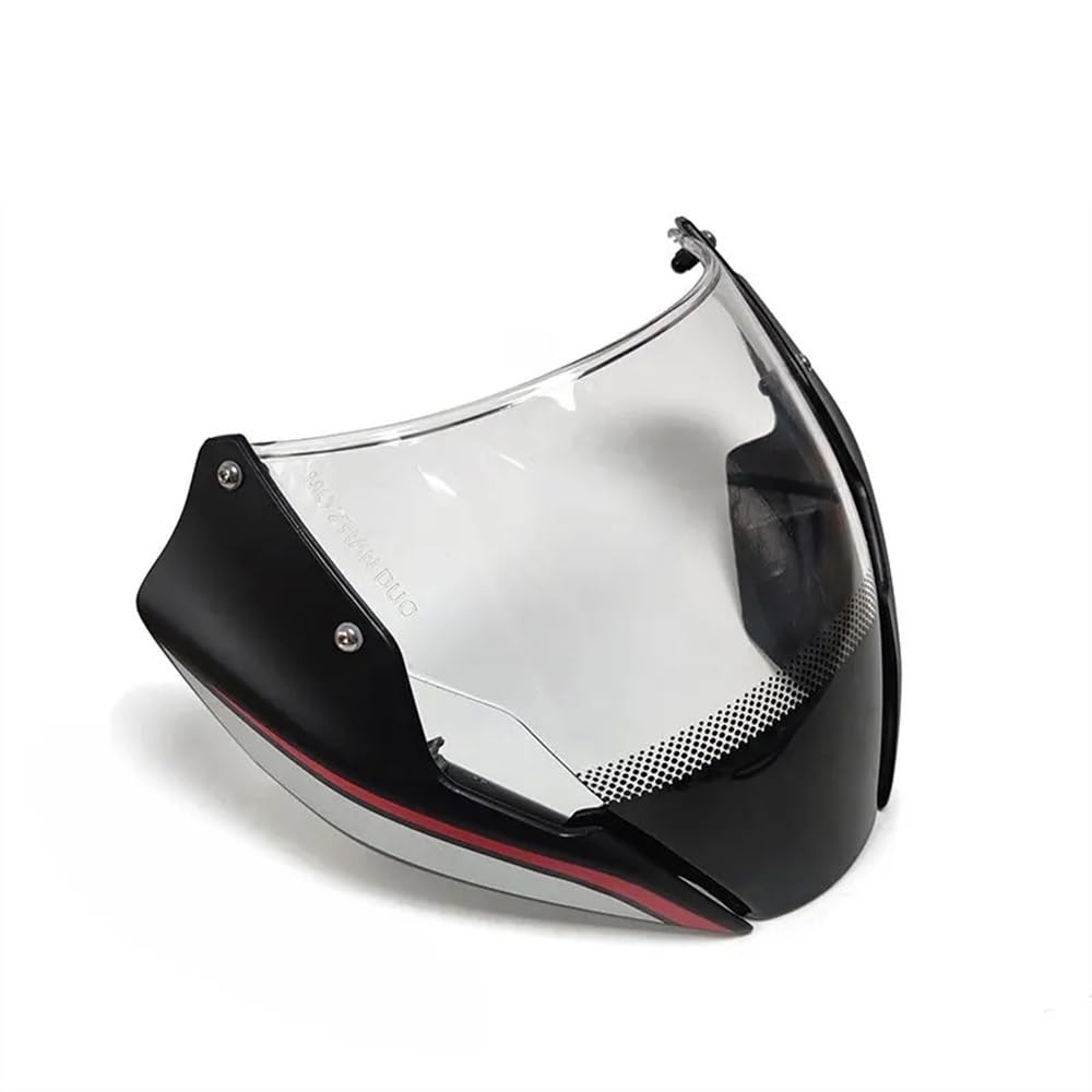 Motorrad Windschutz Für D&ucati Für Monster 797 821 1200S 2014-2023 Motorrad Front Verkleidung Windschutzscheibe Windschutz Visier Viser Frontscheibe Deflektor von HRTLSS