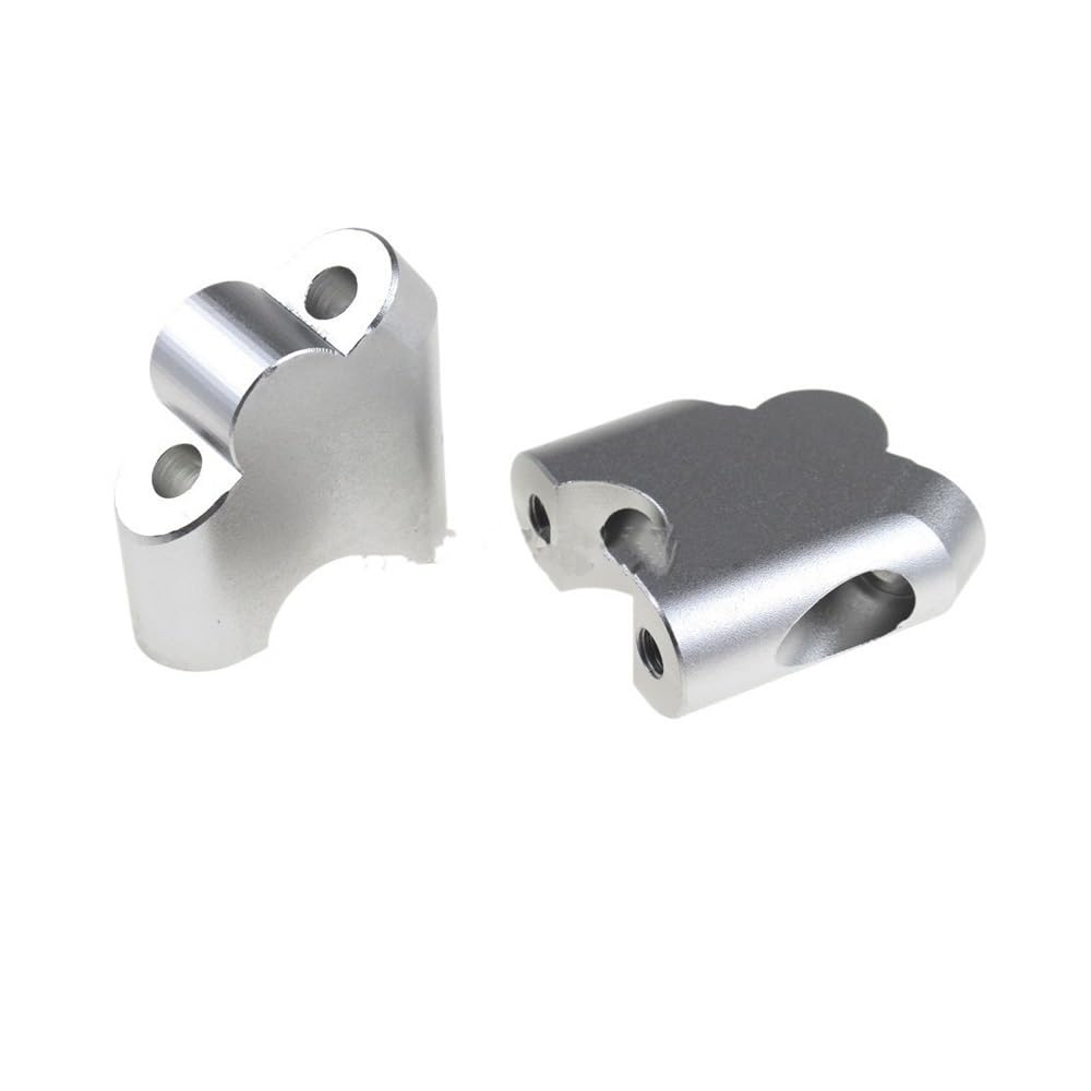 Motorrad lenkererhöhung 7/8 "22mm Motorrad Lenker Riser Drag Griff Bar Clamp Verlängern Adapter CNC Für Für V-Strom DL250 DL650 DL1000 DL1050XT von HRTLSS