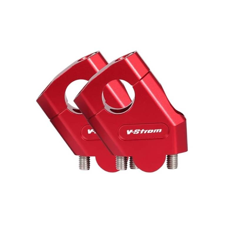 Motorrad lenkererhöhung Für Für VStrom 650 1000 1050 1050XT Für V-Strom 250 DL250 DL650 DL1000 Motorrad Lenker Riser Motocross Erhöhung Clamp Mount Pit von HRTLSS