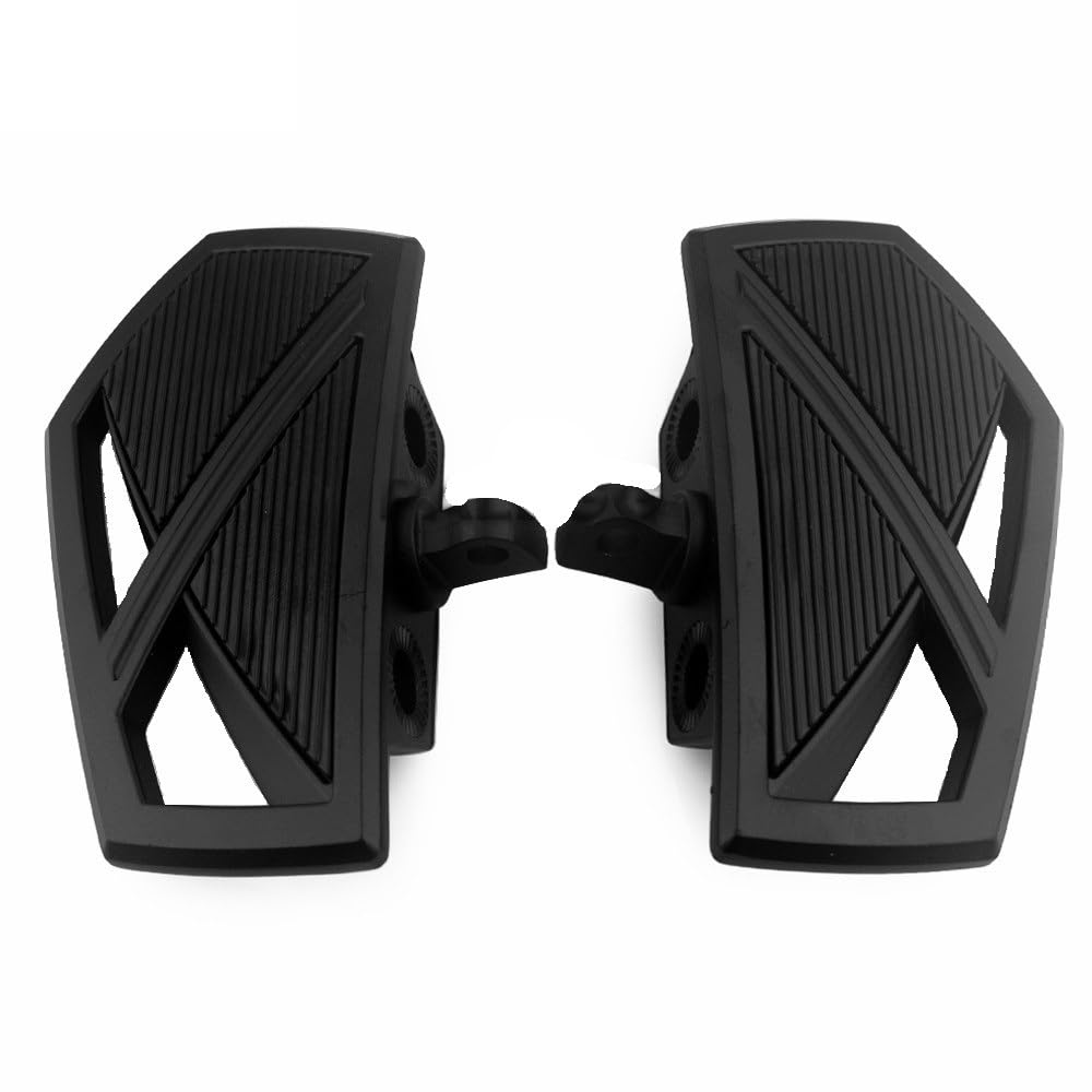 vordere Fußrasten Motorrad Pegs Rest Pedal Dielen Passagier Trittbrett Männlich Montieren Fußrasten Fußstütze Für Für Softail Für Dyna Für XL883 Für Touring von HRTLSS