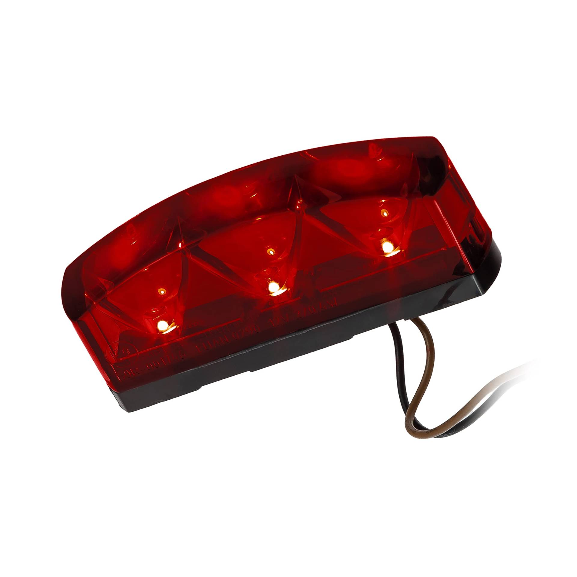 HS-Motorradteile LED-Rücklicht Vetro rotes Glas von HS-Motorradteile