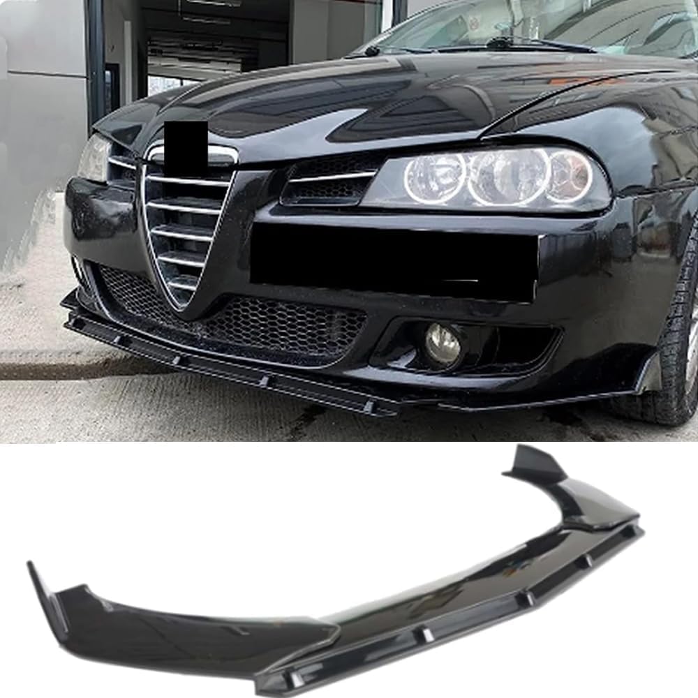 Frontspoiler Lippe Spoilerlippe Splitter Für Alfa Romeo, Frontschürze Spoiler Frontspoilerlippe Tuning Auto zubehör von HSDPZQ