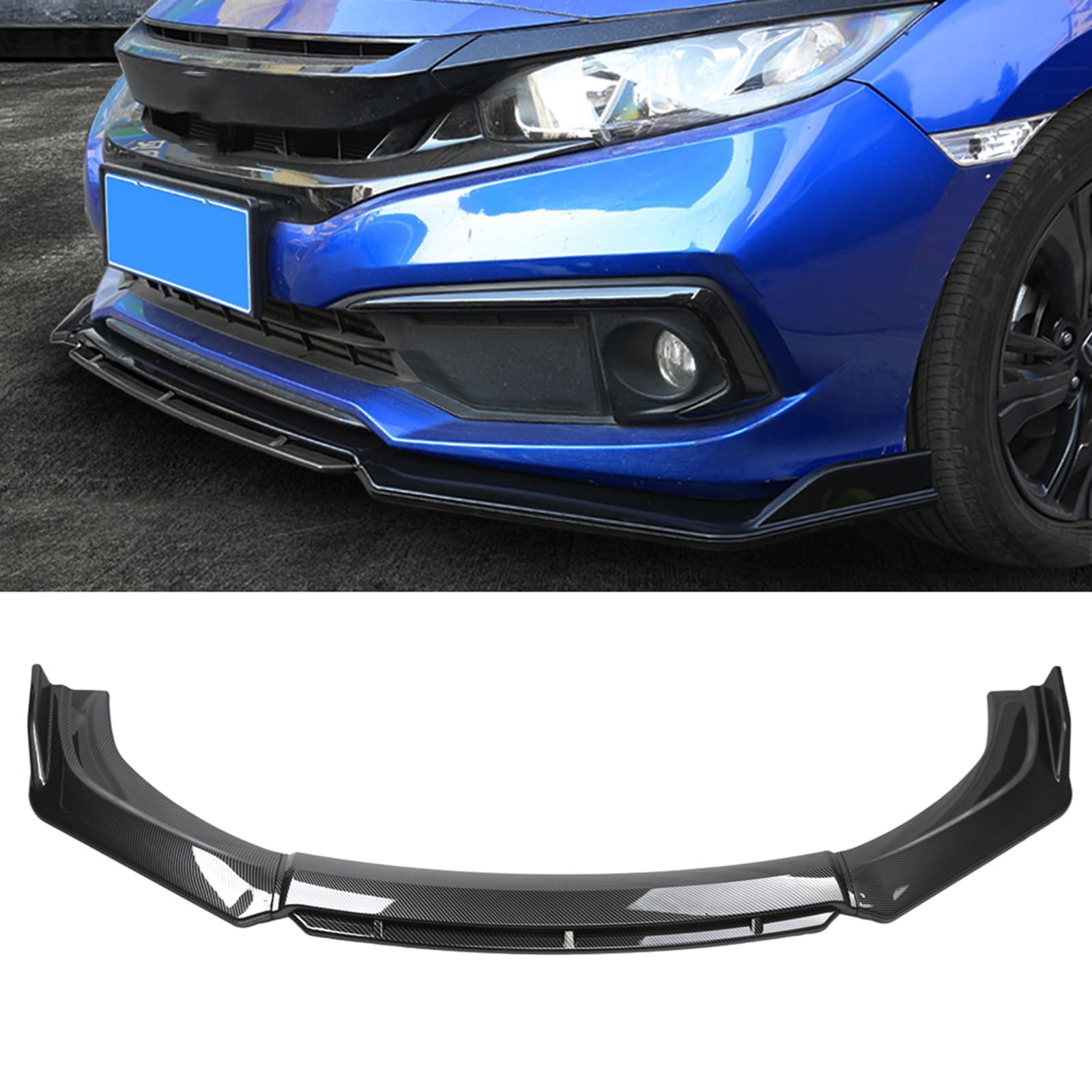 Frontspoiler Lippe Spoilerlippe Splitter Für Alfa Romeo GT (937) / Alfa GTV (Typ 916) 1994-2011, Frontschürze Spoiler Frontspoilerlippe Tuning Auto zubehör von HSDPZQ