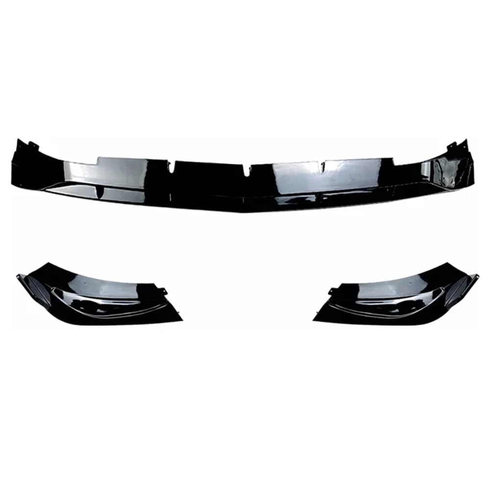 Frontspoiler Lippe Spoilerlippe Splitter Für Benz C Klasse W206 C200 C260 2022 2023, Frontschürze Spoiler Frontspoilerlippe Tuning Auto zubehör,A von HSDPZQ