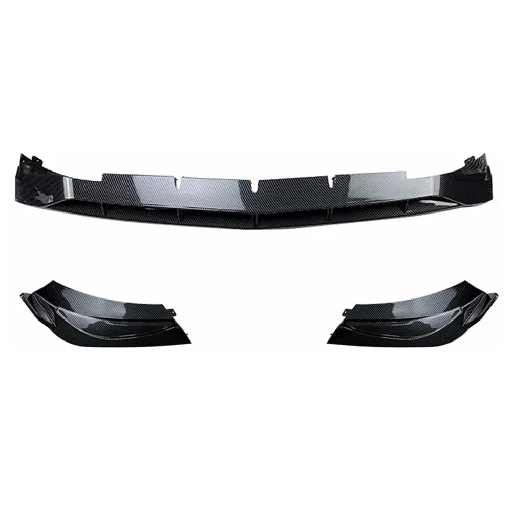 Frontspoiler Lippe Spoilerlippe Splitter Für Benz C Klasse W206 C200 C260 2022 2023, Frontschürze Spoiler Frontspoilerlippe Tuning Auto zubehör,B von HSDPZQ