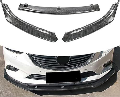 Frontspoiler Lippe Spoilerlippe Splitter Für Mazda 6 Atenza 2014-2018, Frontschürze Spoiler Frontspoilerlippe Tuning Auto zubehör,B von HSDPZQ