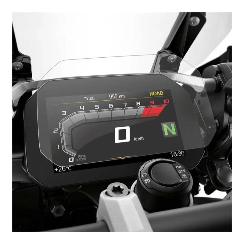 Motorrad Instrumentenfolie Für B&MW R1200GS R1250GS LC Für Abenteuer Motorrad Tacho Sonnenblende Mit Filmschutz Für B&MW GS1200 Für Abenteuer F850GS F750GS von HSDYRNVLPH