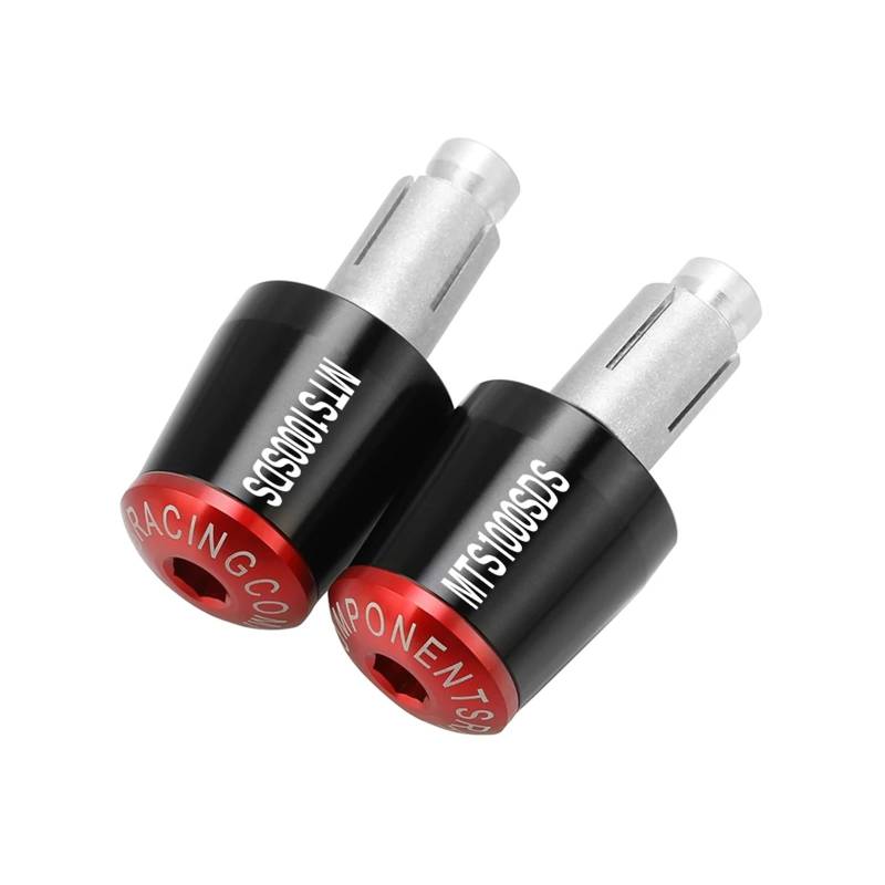 Motorrad Lenkerenden Stecker FÜR Du&Cati MTS1000 MULTISTRADA MTS 1000 SDS DS 2004-2007 Motorrad 7/8'' Griff Bar Griffe End Kappe Lenker Gegengewicht Stecker von HSDYRNVLPH