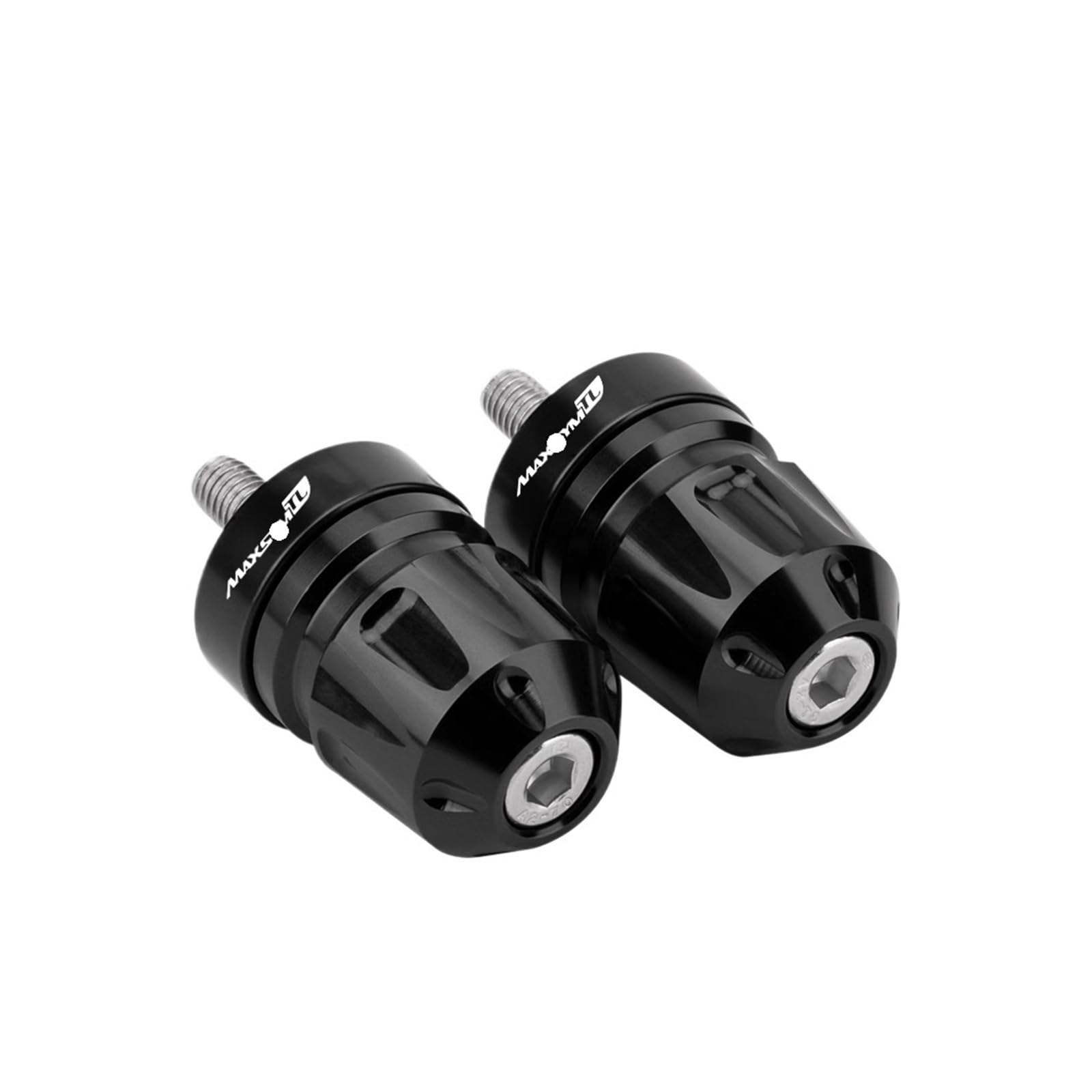 Motorrad Lenkerenden Stecker Für SYM MAXSYM TL 508 2023 Motorradgriff Lenkerenden Lenkergriffe Kappe Antivibrationsstecker Für SYM Maxsym TL 508 TL508 von HSDYRNVLPH