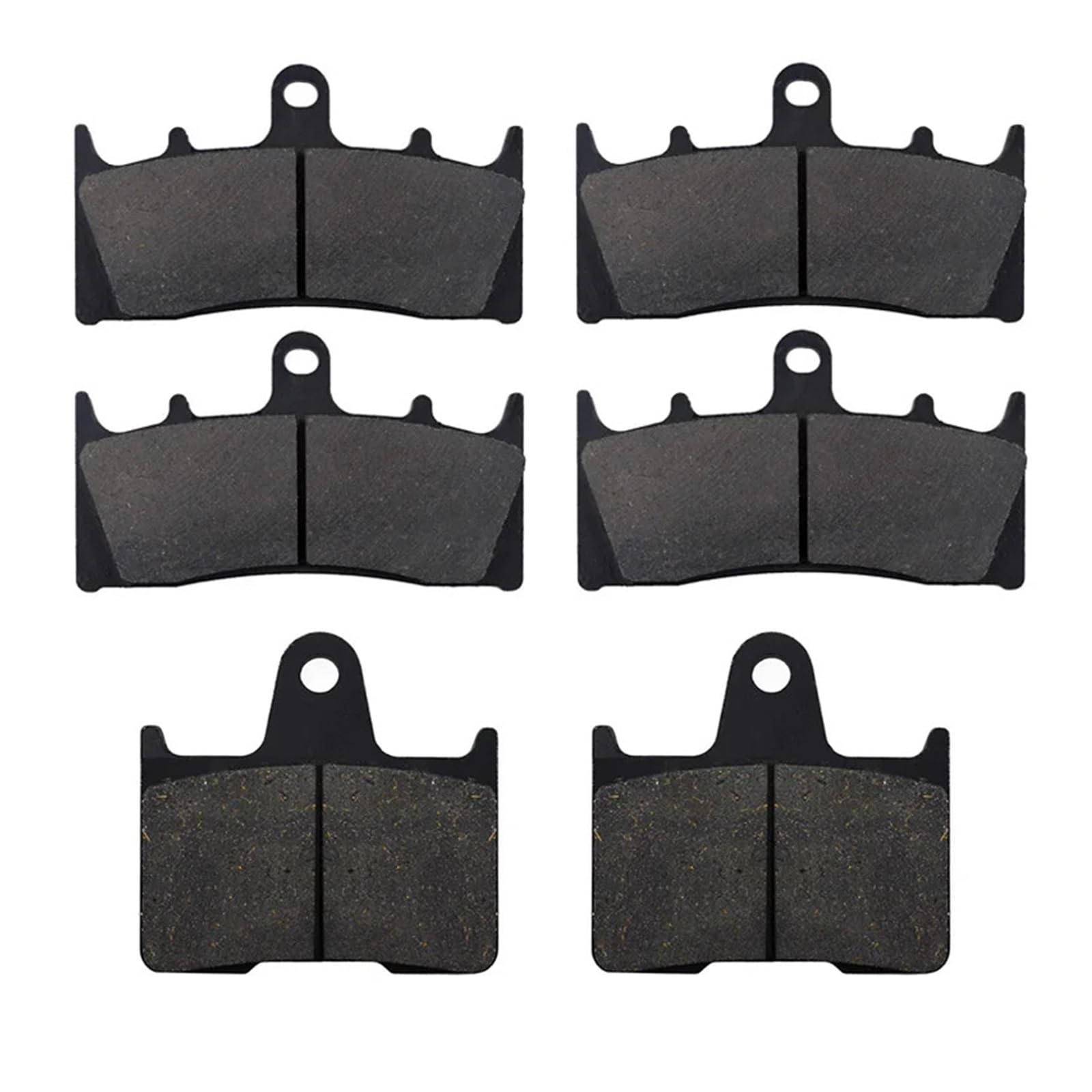 Motorcycle Front and Rear Brake Pads For GSXR 1000 GSXR1000 K1/K2 2001-2002 Black Brake Disc Pad(Front and Rear Pads) von HSHSWA