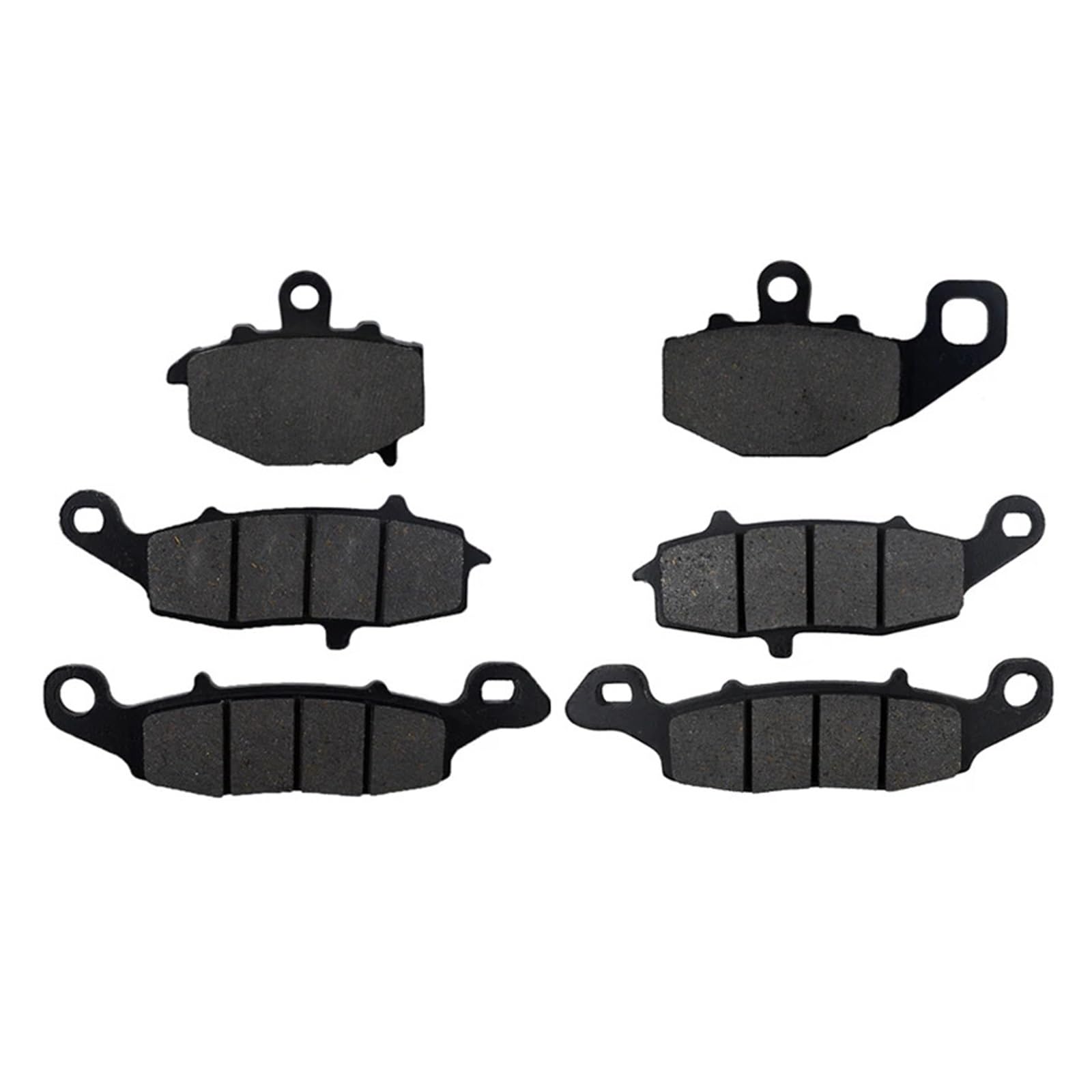 Motorrad Vorne und Hinten Bremsbeläge for KLE 650 KLE650 2007-2008 Schwarz Bremsscheibe Pad von HSHSWA